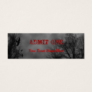 Hauné Sky Halloween Ticket Modèle