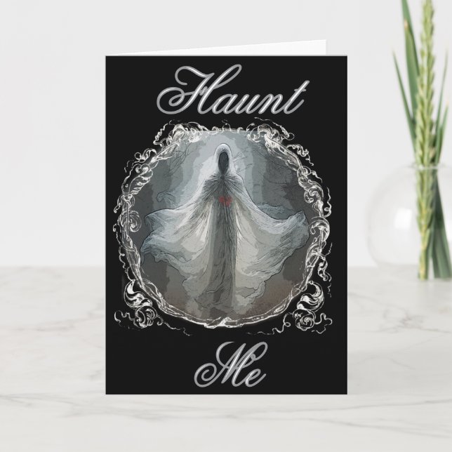 Haunt Me Card (Front)