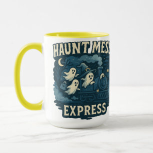 Haunt Mess Express Halloween Mug