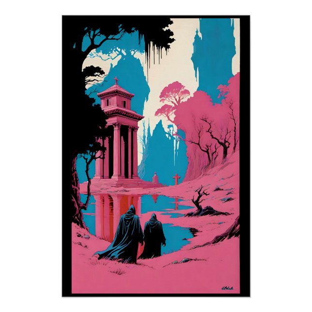 Haunt of the New Wave Knights Templar Poster (Front)
