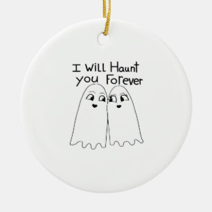 Haunt You - Till Death Do Us Classic  Ceramic Ornament
