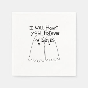 Haunt You - Till Death Do Us Classic  Napkin