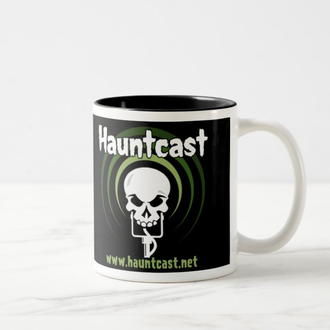 Hauntcast 15oz. Two-Tone Mug (Right)