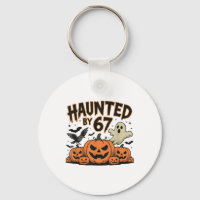 Haunted 67 Meme Six Seven 6-7 Funny Internet Joke
