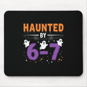 Haunted 67 Number 67 Six Seven Meme Mouse Pad