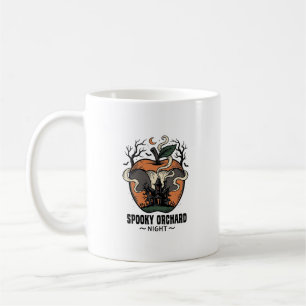 Haunted Apple Shirt Vintage Scary Orchard Night_1 Coffee Mug