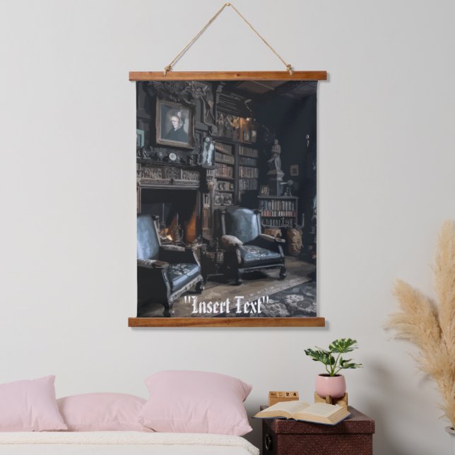 Haunted Archives Hanging Tapestry (Bedroom)