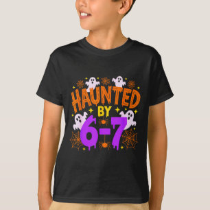 Haunted By 67 Funny 67 Halloween Costume T-Shirt