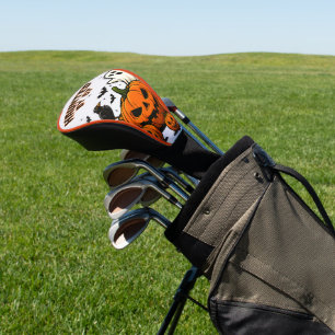 Haunted by 67 Funny Ghost And Pumpkin Halloween Golf Head Cover