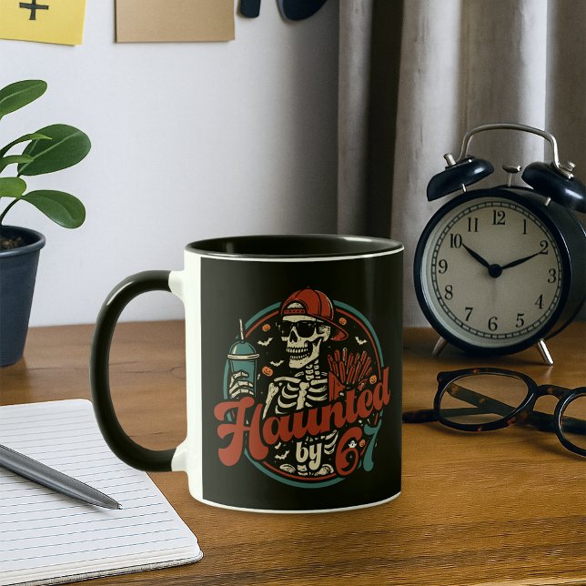 Haunted By 67 Funny Halloween Six Seven 67 Meme Mug (Creator Uploaded)
