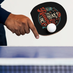 Haunted By 67 Funny Halloween Six Seven 67 Meme Ping Pong Paddle