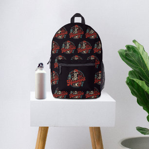 Haunted By 67 Funny Halloween Six Seven 67 Meme Printed Backpack