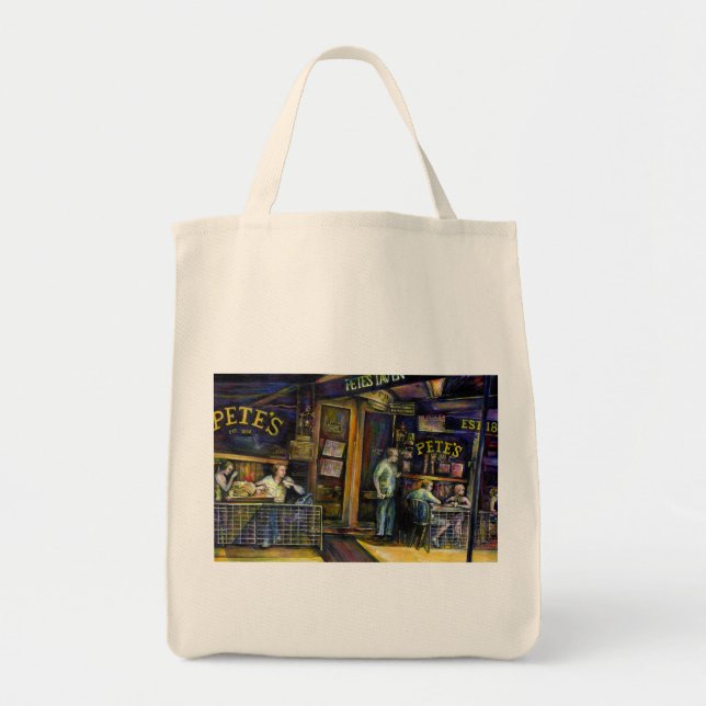 Haunted by the Amorphous Shape of Shadows Tote Bag (Front)