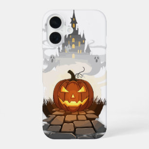 Haunted Castle Jack O Lantern Halloween Phone Case