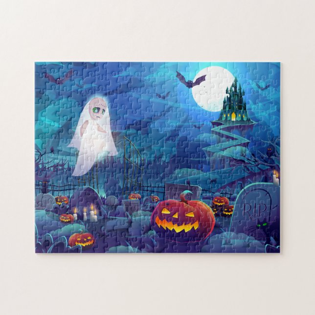 Haunted Castle Jigsaw Puzzle (Horizontal)
