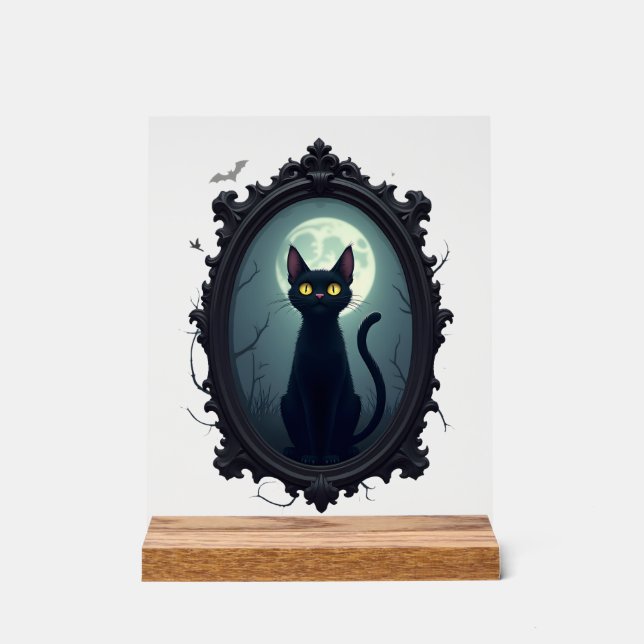 Haunted Cat Mirror (Recto)
