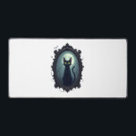 Haunted Cat Mirror Desk Mat<br><div class="desc">Haunted Cat Mirror</div>