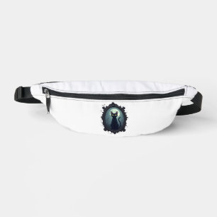 Haunted Cat Mirror Fanny Pack