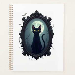 Haunted Cat Mirror Planner