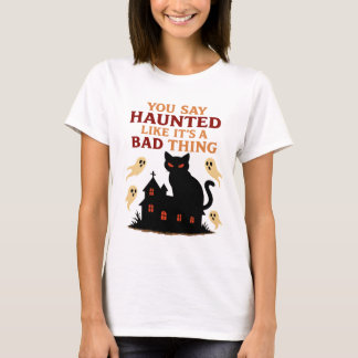 Haunted Cat T-Shirt