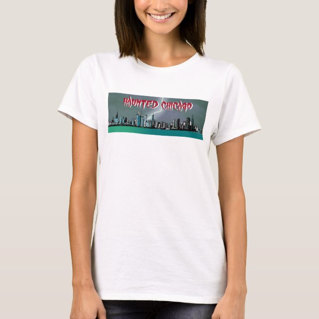 Haunted Chicago women's T-shirt (Front)