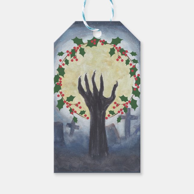 Haunted Christmas Gift Tags (Front)