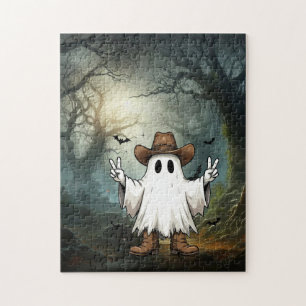 Haunted Cowboy Jigsaw Puzzle
