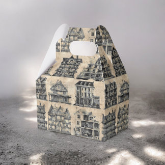 Haunted Dolls House Blueprint Favor Box