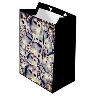 Haunted dolly wrapping paper medium gift bag