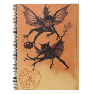 Haunted Forest Dreams Owl Notebook for Halloween