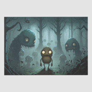 Haunted Forest - Spooky Monsters Tissue Paper