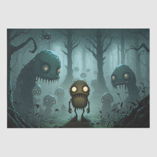 Haunted Forest - Spooky Monsters Tissue Paper