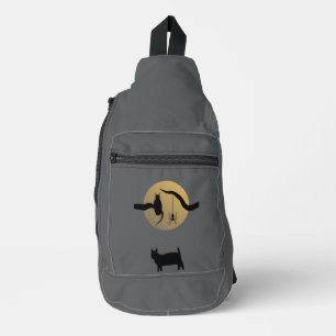 Haunted Full Moon Sling Bag