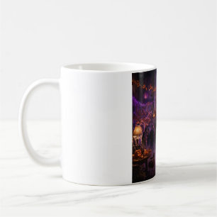 Haunted Gala Halloween Party Mug 🎃 Spooky Decor