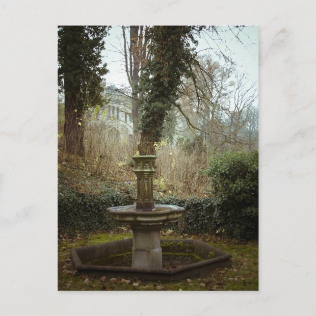 Haunted Garden Postcard (Front)