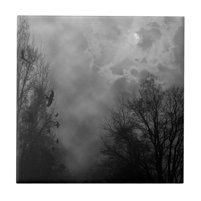 Haunted Gothic Sky Tile (Front)