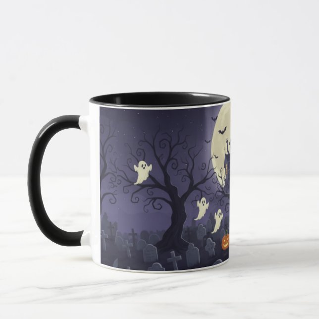 Haunted Graveyard Mug (Gauche)