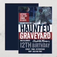 Haunted Graveyard Theme Escape Room Birthday Party
