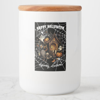 🎃 Haunted Halloween Label Set 👻🍷