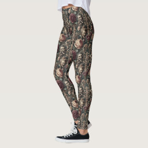 Haunted Harmonics – Gothic Victorian  Leggings