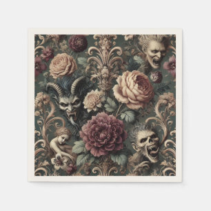 Haunted Harmonics – Gothic Victorian  Napkin