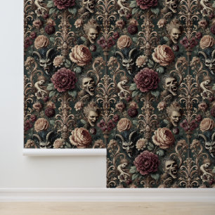Haunted Harmonics – Gothic Victorian Wallpaper
