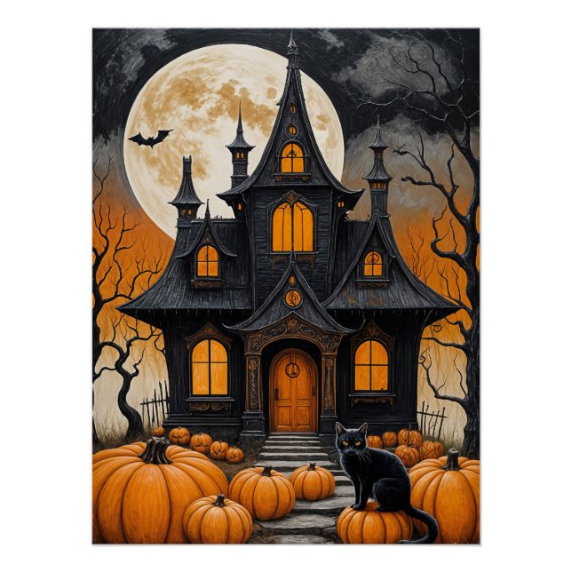 Haunted Harvest Night Poster (Front)