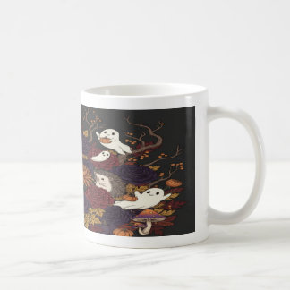 haunted hedgehog forrest mug