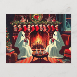 Haunted Holidays Postcard