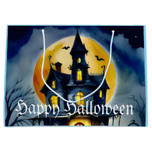 Haunted Hollow & Moon Large Gift Bag
