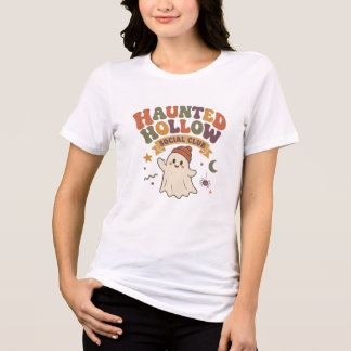 Haunted Hollow Social Club Ghost Tri-Blend Shirt