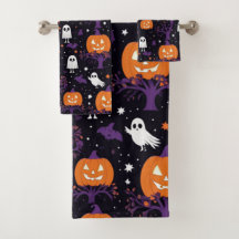 Haunted Homecoming : Ensemble de serviettes de bai