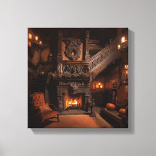 Haunted Horizons Canvas Print