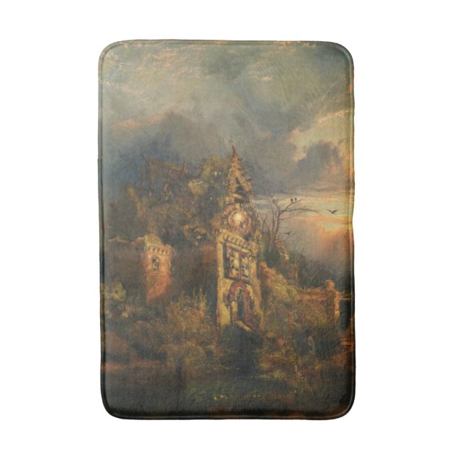 Haunted House  Bath Mat (Front Vertical)